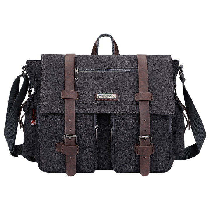 #Color_Black / Upgraded/17 inch Messenger Bags