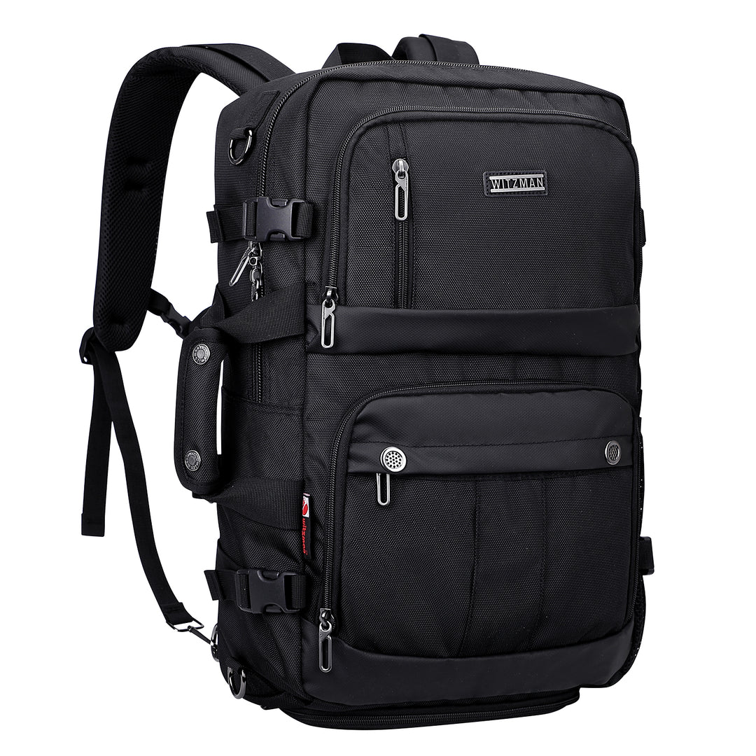 #Color_Black Nylon Travel Backpack