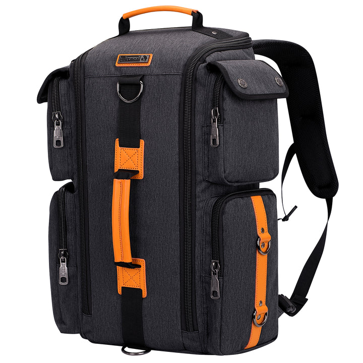 #Color_Black Nylon Travel Backpack